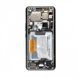 Xiaomi 14 Ultra előlap keret, lcd kijelző és érintőpanel, fekete (OEM)
