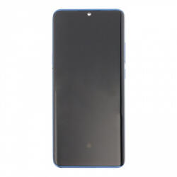  TCL 10 Plus előlap keret, lcd kijelző és érintőpanel, kék (OEM)