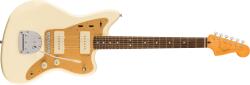 Squier J Mascis Jazzmaster, aur anodizat Pickguard, alb Vintage chitara electrica alb (0371060541)