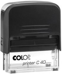 Colop Bélyegző, COLOP "Printer C 40", kék cserepárnával (01374060) - nyomtassingyen