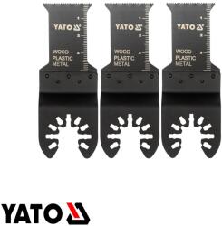 TOYA YT-34684 multiszerszám merülő fűrészlap szett - 28, 5 mm BIM, 3 darab (fa-fém) (YT-34684)