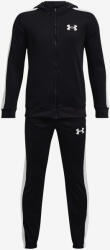 Under Armour Knit Hooded Track Suit-BLK Fiúszett L