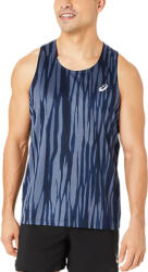 ASICS Maiou Asics ROAD ALL OVER PRINT SINGLET - Albastru - L