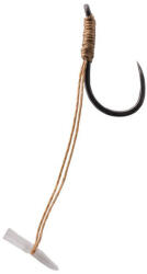 Korum Quickstop Hook Hairs 12 Füles, Szakáll Nélküli Monofil Előkötött Horog 4db (K0310252)