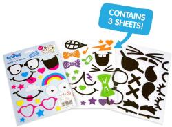 Trunki Bőrönd - kiegészítő matrica: arcok (TRUA-0302) - liliputjatek
