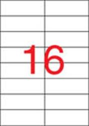 APLI Etikett, univerzális, 105x37 mm, APLI, 1600 etikett/csomag (100 lap) (LCA10817)