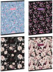 Ars Una A5 extra kapcsos füzet négyzethálós Flowery-mix (5424) 24 (53144249)
