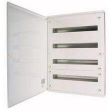 Eaton Kiselosztó PE/N-sínnel acél 6x 24M falonkívüli fehér IP30 teli ajtó BF-O-6/144-C EATON - 283034 (283034)