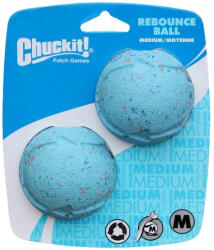 Chuckit! Újrahasznosított gumilabda Medium 6cm 2db (CHUC0520320)