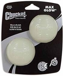 Chuckit! Max Glow - Sötétben Világító Labda Medium 2db-os szett (CHUC33067)