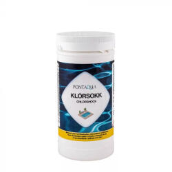 Pontaqua Klórsokk medencevíz fertőtlenítő 20 g tabletta 1 kg