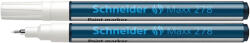 Schneider Marker cu vopsea SCHNEIDER Maxx 278, varf rotund 0.8mm - alb (S-127849) - siscom-papetarie