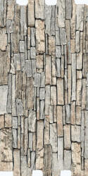 Seramiksan Gresie portelanata tip piatra cu aspect tridimensional Truva Grey, 30x60 cm, 10795210, Gri (8698541003868)