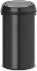 Brabantia Touch Bin nyomófedeles hulladékgyűjtő XXL, 60L - H méret, matt fekete acél test, matt fekete fedő - 402562 (402562)