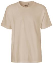 Neutral Férfi póló Classic organikus Fairtrade biopamutból - Homokszínű | XL (NE-O60001-1000329187)