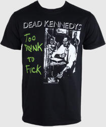 Plastic Head tricou stil metal bărbați Dead Kennedys - Too Drunk To Fuck (Single) - PLASTIC HEAD - PH8063