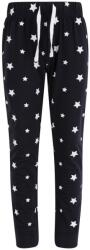 SF (Skinnifit) Pantaloni de pijama cu model în dungi pentru copii - Albastru închis / albă | 9-10 ani (SM085-1000312751)