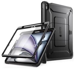 SUPCASE UNICORN BEETLE PRO műanyag telefonvédő (360°-os védelem, erős ütésállóság, műanyag előlap) FEKETE Apple IPAD Air 13 (2024) (GP-159495)