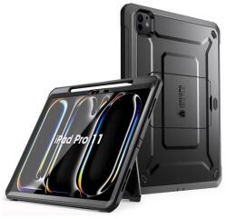 SUPCASE UNICORN BEETLE PRO műanyag telefonvédő (360°-os védelem, erős ütésállóság, műanyag előlap) FEKETE Apple IPAD Pro 11 (2024) (GP-159496)