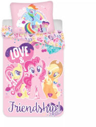 Én kicsi pónim Friendship ágyneműhuzat 140×200cm, 70×90 cm (BRM016750) - oliviashop