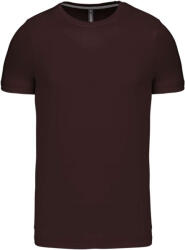 Kariban Férfi jersey rövid ujjú póló, Kariban KA356, Chocolate-L (ka356co-l)