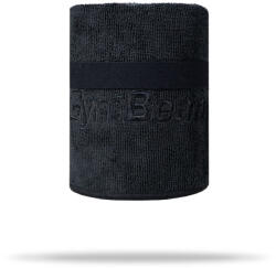 GymBeam Спортна микрофибърна кърпа Medium Black
