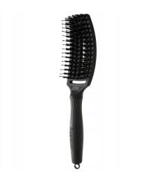 Olivia Garden Perie de Par Curbata Olivia Garden Fingerbrush Mediu Full Black
