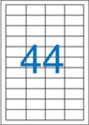 Victoria Paper Etikett, univerzális, 48, 5x25, 4 mm, VICTORIA PAPER, 4400 etikett/csomag (LCV11366) - papiruniverzum