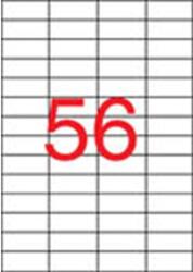 APLI Etikett, univerzális, 52, 5x21, 2 mm, APLI, 5600 etikett/csomag (LCA1284) - papiruniverzum