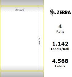Zebra Etichete hartie 102 x 152mm Z-Select 2000T Zebra 800640-605 (800640-605)