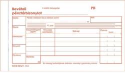 Victoria Paper Nyomtatvány, bevételi pénztárbizonylat, 25x3, VICTORIA PAPER "B. 318-102 - 10 tömb (NVB318102AV) - papiruniverzum