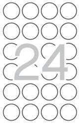APLI Etikett, 40 mm kör, biztonsági, APLI, 240 etikett/csomag (LCA11271) - papiruniverzum