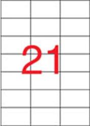 APLI Etikett, univerzális, 70x42, 4 mm, APLI, 10500 etikett/csomag (LCA1779) - papiruniverzum