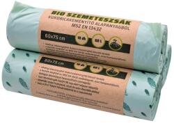 PapírUniverzum Lebomló Szemeteszsák, PLA 600x750x0, 025 mm 10 db/tekercs, 60 liter