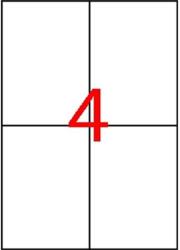 APLI Etikett, univerzális, 105x148 mm, APLI, 40 etikett/csomag (LCA12919) - papiruniverzum