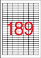 APLI Etikett, univerzális, 25, 4x10 mm, eltávolítható, kerekített sarkú, APLI, 4725 etikett/csomag (LCA10198) - papiruniverzum