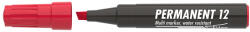  Alkoholos marker 1-4mm, vágott Ico 12 piros (9580008004)