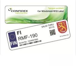 Confidex Tag RFID Cruiser Windshield label Encoded Confidex 3000651 (3000651)