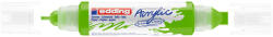  Akril marker 2-3mm, és 5-10mm, 3D kétvégű Edding 5400 sárgászöld (7580247021)