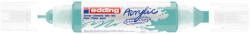  Akril marker 2-3mm, és 5-10mm, 3D kétvégű Edding 5400 türkiz (7580247024)
