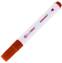  Alkoholos marker 3mm, kerek végű Bluering® piros (JJ20523B)