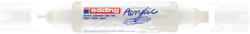  Akril marker 2-3mm, és 5-10mm, 3D kétvégű Edding 5400 fehér (7580247017)