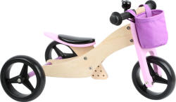Legler - Small Foot Tricicleta 2 in 1 Roz