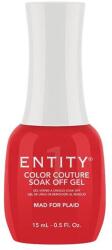 Entity Gel Pigmentat pentru Unghii - Entity Color Couture Soak Off Gel, nuanta "Mad For Plaid", 15 ml