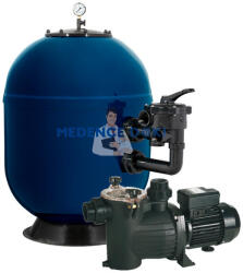 Szűrőszett Pacific D400 tartály, Saci OPTIMA 50 7m3/h medence szivattyú (047007) (047007)