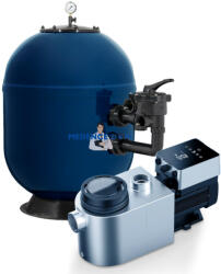  Szűrőszett Pacific D750 tartály, InverPro IP30 aquagem inverteres medence szivattyú 9-31 m3/h (042104) (042104) - medencedoki