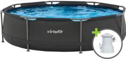 VirtuFit Piscina VirtuFit rotunda 305 cm diametru cu sistem filtrare inclus Piscina