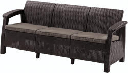 Keter Canapea exterior Corfu II Max Love - Maro Gri-Taupe EE (258947)
