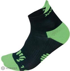 Karpos LAVAREDO zokni, fekete/zöld fluo (S (36-39))