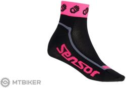 Sensor RACE LITE SMALL HANDS reflexzokni, fekete/rózsaszín (3/5 (EU 35 - 38))